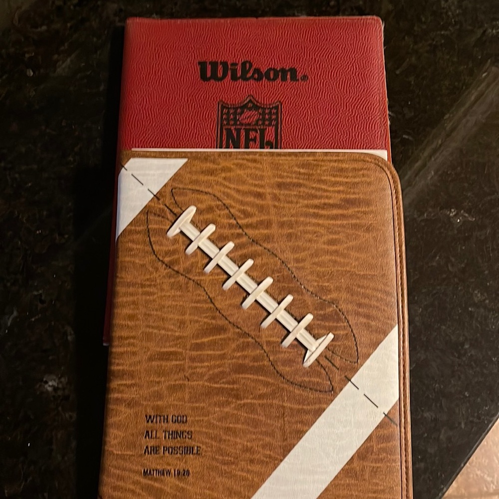 Bundle of two notebooks.
